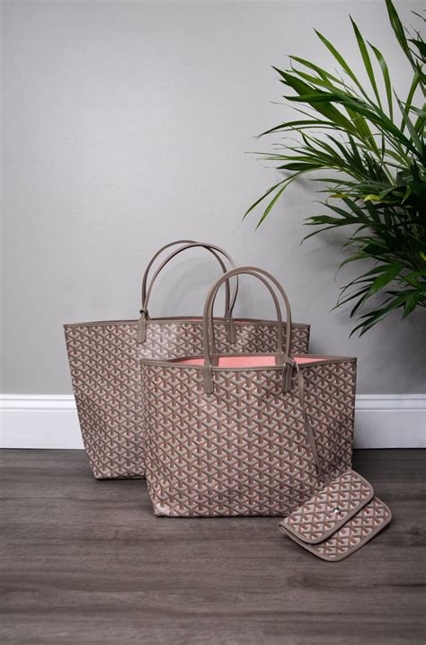 goyard grey and pink|pink goyard luggage.